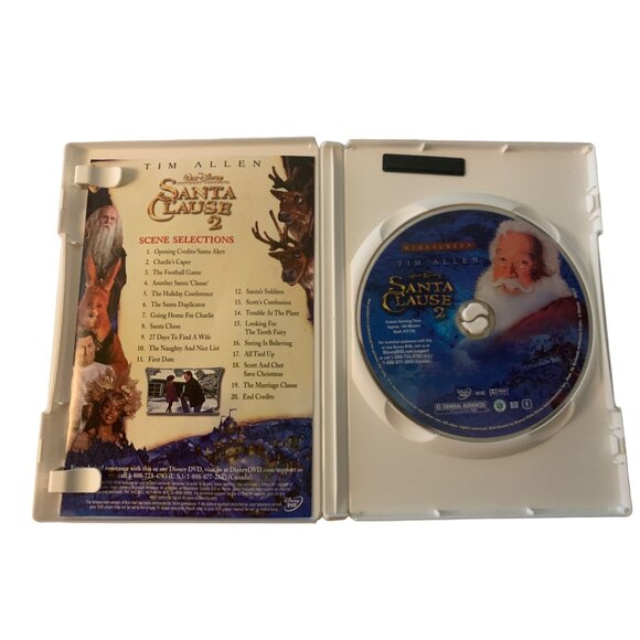 The Santa Clause 2 DVD 2002 Tim Allen Widescreen THX Certified Family Christmas - Picture 3 of 4